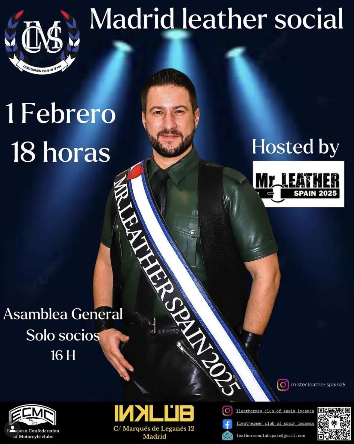 Madrid Leather Social Febrero